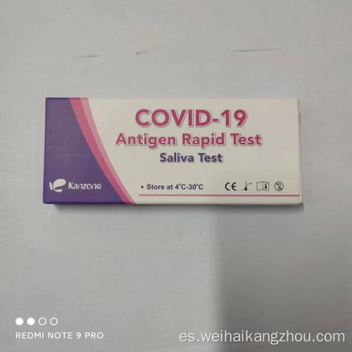 Saliva de prueba de antígeno Covid-19